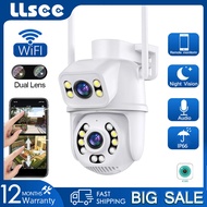 LLSEE icsee zoom 5x camera 2 mắt ngoài trời camera wifi ngoài trời không dây ptz 360 độ xoay tầm nhì