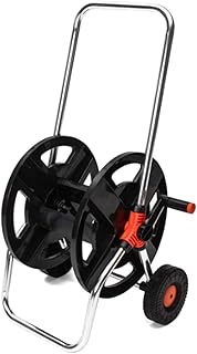 Garden Hoses Reel Garden Pipe Storage Cart Pipe Exclude Winding Tool Rack Portable PP Plastic+Metal+