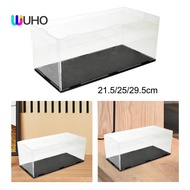 [WUHO] Acrylic Display Case Assemble Collectibles Box Stackable Dustproof Collection Display Stand for Toys Action Figures Cosmetics