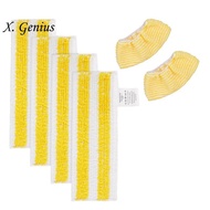 Steam Mop Pads Cloth for  EasyFix SC2 SC3 SC4 SC5 Steam Cleaner, Microfiber Washable Reusable Steam 