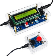 Kit Penyahkod Jurulatih CW DC 9V DIY Penyahkod CW Pembaca Kod Morse Paparan LCD Papan Litar Radio Ki