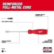 [Milwaukee Welfare Club] Tax Included Milwaukee Hand Tools Percussion Chisel Removal Screwdriver Sha