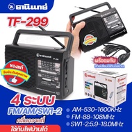 วิทยุธานินท์ TANIN รุ่น TF-268 วิทยุทรานซิสเตอร์ AM-FM วิทยุคู่ชาวนา ใช้ถ่าน และไฟบ้าน คลื่นชัด เสียงใส คมชัด มีคุณภาพ มีให้เลือกรุ่น