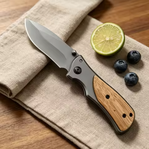 Portable Folding Knife 3Cr13Mov Blade Outdoor Camping Hiking Jungle Exploration Climbing Travel Cutt