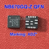 5pcs NB670GQ-Z QFN NB670GQ NB670 QFN-16 Marking ADZD ADZC ADZE ADZF ADZ QFN16 new original