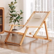 Balcony Winter Sun Lounger Chair Folding Chair Outdoor Beach Chair Camping Canvas Chair Home Balcony