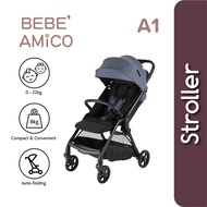 Bebe Amico Compact & convenience Auto-Folding Stroller A1 - New Born to 22kg