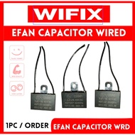 ELECTRIC FAN CAPACITOR CAPASITOR WIRED 1.2 uf , 1.5 uf , 2 uf replacement parts Kapasitor Kipas Sili
