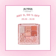 OFFICIAL Alyssa Madeline 7-Color Multi-functional Eyeshadow Palette Glitter Eye Shadow Long Lasting 