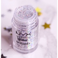 NYX Gliter Brilliants eye and body shimmer powder in Crystal