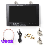 [WACB] เครื่องวิเคราะห์ตัววิเคราะห์เครือข่ายเวกเตอร์มือถือ SV4401A 7นิ้ว LCD แบบสัมผัส50KHz ~ 4.4GHz