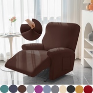 ☈﹍ 1 3 Seat Recliner Sofa Cover for Living Room Elastic Reclining Chair Cover Protection Lazy Boy Relax Armchair Couch Slipcovers