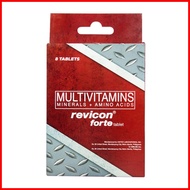 ▧ ◳ ∆ ☌ REVICON FORTE Multivitamins + Minerals + Amino Acids