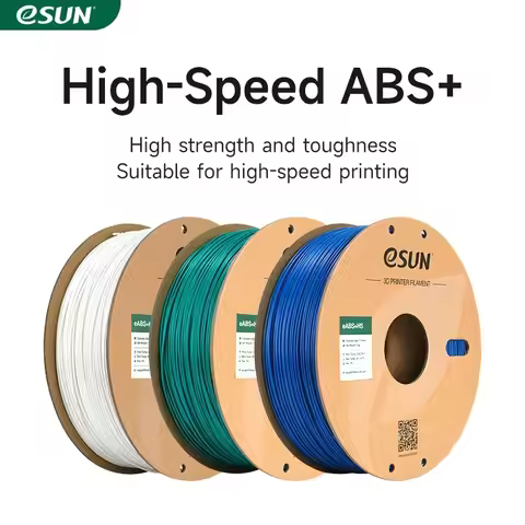 eSUN Fast Printing ABS+Filament 1KG 1.75MM High-Speed Printing ABS+3D Printer Filament ABS+HS 3D Pri