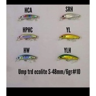 Ecolite s 48 mm tornado fishing lure bait 6 grams