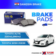 SANGSIN Front Brake Pad For Toyota Altis ZZE142/ZRE142/Wish ZGE20 SP-2093