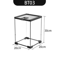 Reptile Feeding Box Reptile Tank Glass Breeding Box Rainforest Climbing Pet Tortoise Gecko Ecologica