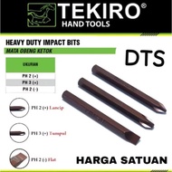MATA 1 PCS - TEKIRO PH2 PH3 80mm Impact Screwdriver Bit - Heavy Duty Screwdriver Bit