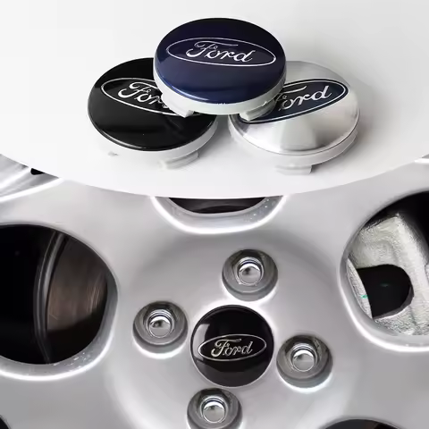 4Pcs 54MM Car Wheel Center Hub Cap Cover Auto Accessories For Ford Ranger Mustang Kuga Mondeo Fiesta