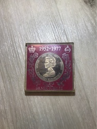 英女皇 紀念幣 英國製造 香港 殖民地 英國 大英帝國 英殖香港 1952 1977  利昌金鋪總代理