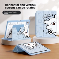 YOUSIDUN | Transparent iPad Case with Pen Slot for iPad 11th Gen 10th Gen 6th Gen iPad 9 iPad Air 5/