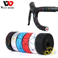 WEST BIKING PU leather bicycle handlebar wrap (Stripe)