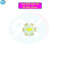 Led Chip 3570 40W 12V With Copper Base 20mm