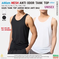 UNIQLO Airism Mesh Anti Odor Inner Tank Top Anti-Odor Undershirt Unisex Underwear SpandexNilon