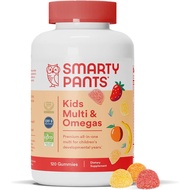 SmartyPants Kids Multivitamin Gummies: 3 Fish Oil (EPA/DHA), Vitamin D3, C, Vitamin B12, B6, Vitamin
