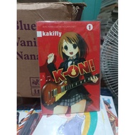 K-on Comic 1 seal K-on Comic/ vol 1 seal K on comic/ 1 seal K on comic/ vol 1 seal