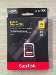 公司貨尾，賣淨最後一張 SanDisk UHS-II 512GB V60