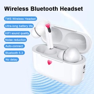 Wireless Headset Pro 2, Bluetooth Sports Headset with Microphone, Suitable for iOS and Android System White