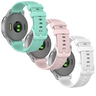 for Garmin Vivoactive 4S Watch Band, 18mm Soft Silicone Band for Garmin Vivomove 3S 39mm, Fossil Wom