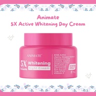 Animate 5X Active Whitening Night Cream 10g Facial Moisturizer
