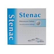 Stenac Effervescent Tabs 600mg (30s)