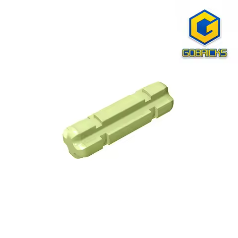 Gobricks GDS-580 Technical, Axle 2 Notched compatible with lego 32062 children's toys Assembles Buil