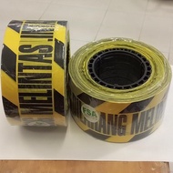POLICE LINE BARICADE BARRIER DO NOT PROTECTED 3inch x 300