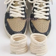 Unique BS-DUNK Rope Shoelaces for Many Types of Shoes