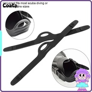 COATA Flippers Fin Strap, Durable Elastic Swimming Fin Strap, Replacement Adjustable Rubber Fin Flip