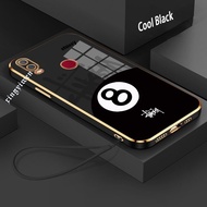 Casing Vivo 1808 1812 1803 1906 1804 Phone Case Shockproof Soft TPU Cover+ Free Lanyard