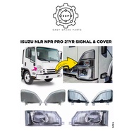 Isuzu NLR NPR Pro Facelift 2021 Signal Corner Panel Garnish Isuzu Chrome Accessories