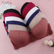PARIFAIRY bra plus size cup d non padded bra 內衣有鋼圈 baju dalam wanita 42D 44D 46D 48D-89032D