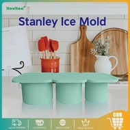 Silicone Ice Cube Mold Cylinder 3 Grid Ice Cube Mold /Ice Storage Box Ice Cube Maker Ice Cube Tray/ 