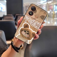 Graffiti Silicone Phone Case For ZTE Blade A34 Anti-dust Anti-knock Protective Durable Back Cover Fa