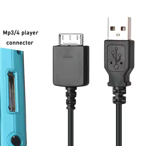 1.2M For SONY MP3 & MP4 Walkman USB Charging Cable NWZ-A800 S515 E463 Z1060 X1050 WMC-NW20MU USB2.0