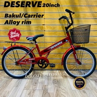 BICYCLE 2004 DESERVE LADY MINI 20"CITY BIKE,ALLOY RIM BASKET,CARRIER & STEEL MUDGUARD- 2004 / 2006