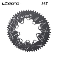 Litepro Oval Double BCD 110/130 Chainring 52/54/56/58/60T