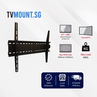 TV WALL MOUNT TV BRACKET 3 YEAR WARRANTY FIXED TYPE BRACKET FOR 37'' - 90'' TV TITAN SGB800A