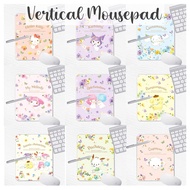 ❗️67 DESIGNS * SG READY STOCK * Vertical Mousepad (Pochacco, Pompompurin, Melody, Cinnamoroll, Kurom