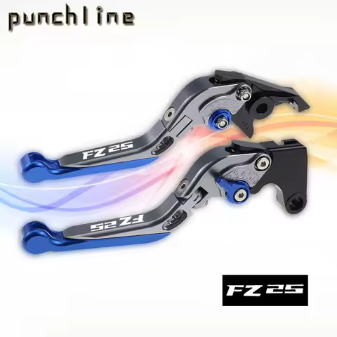 Fit For FZ25 FZ-25 FZ 25 2017-2018 CNC Accessories Folding Extendable Brake Clutch Levers Adjustable